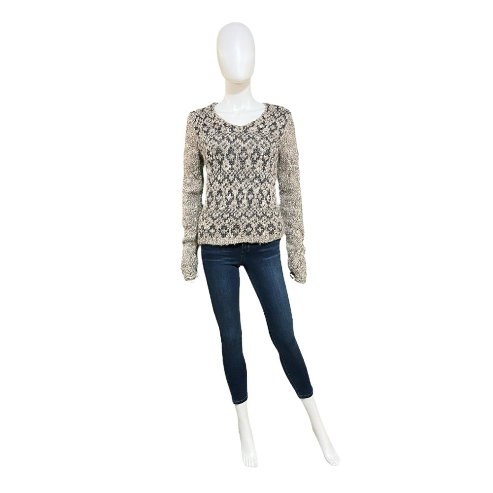 Loft Ann Taylor Brown Knit Sweater, M